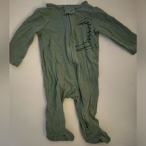 Alligator baby one piece